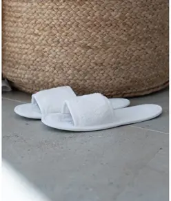 Pantofole classiche in spugna (aperte in punta) Towel City