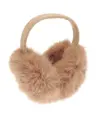 Paraorecchie in pelliccia di lusso Ribbon