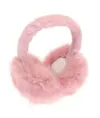 Paraorecchie in pelliccia di lusso Ribbon