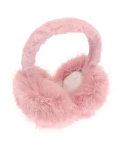 Paraorecchie in pelliccia di lusso Ribbon