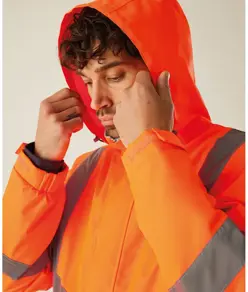 Parka alta visibilità Pro contract Dover Regatta High Visibility