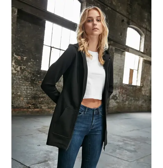 Parka in felpa donna Build Your Brand