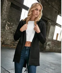 Parka in felpa donna Build Your Brand