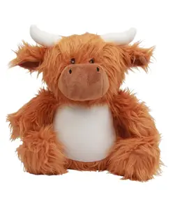 Peluche mucca delle Highland Zippie Mumbles