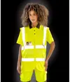 Pettorina di sicurezza con zip e porta badge Core Result Core