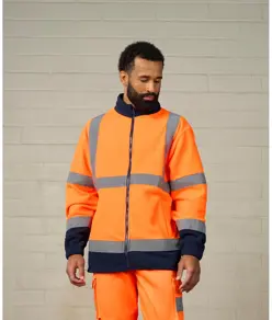 Pile alta visibilità con zip intera ProRTX High Visibility