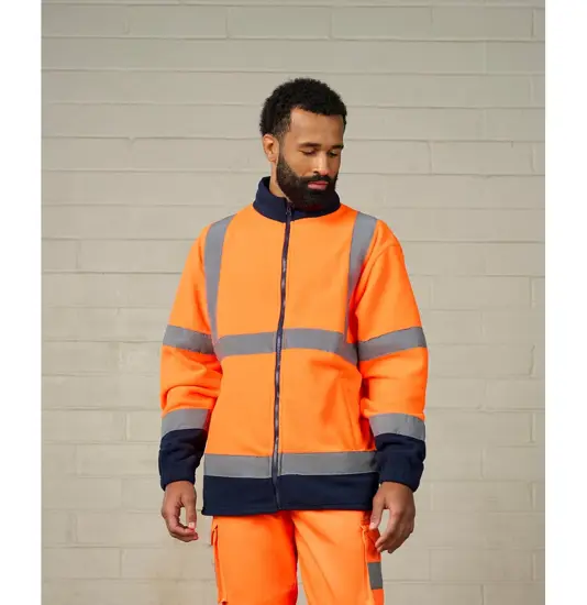 Pile alta visibilità con zip intera ProRTX High Visibility