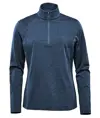 Pile con zip a 1/4 donna Treeline Stormtech