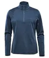 Pile con zip a 1/4 donna Treeline Stormtech