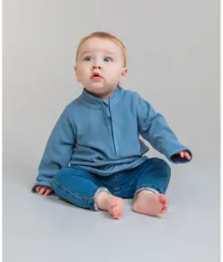 Pile leggero con mezza zip Larkwood