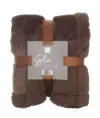 Plaid invernale in sherpa Ribbon