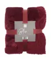 Plaid invernale in sherpa Ribbon