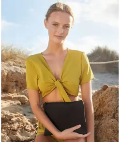 Pochette per accessori biologica EarthAware® Westford Mill