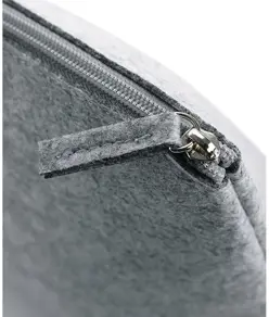 Pochette per accessori in feltro Bagbase
