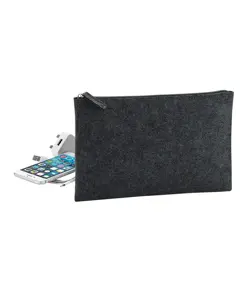Pochette per accessori in feltro Bagbase