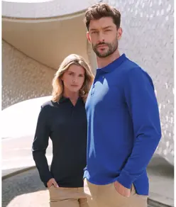 Polo a manica lunga Coolplus® Henbury
