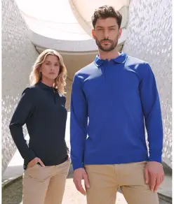 Polo a manica lunga Coolplus® Henbury