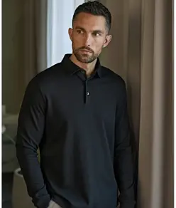 Polo a maniche lunghe in cotone Pima (1442) Tee Jays