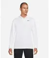 Polo a maniche lunghe in tinta unita Nike Dri-FIT Victory Nike