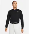 Polo a maniche lunghe in tinta unita Nike Dri-FIT Victory Nike