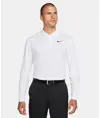 Polo a maniche lunghe in tinta unita Nike Dri-FIT Victory Nike