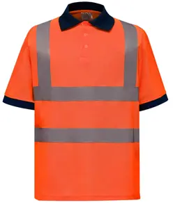 Polo ad alta visibilità a maniche corte (HVJ210) YOKO
