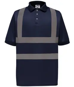 Polo ad alta visibilità a maniche corte (HVJ210) YOKO