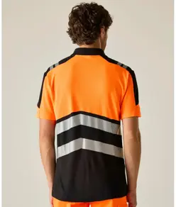 Polo ad alta visibilità Hi-Vis X-Pro (Classe 1) Regatta High Visibility
