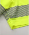 Polo alta visibilità con colletto alla coreana e zip (HVJ230) YOKO