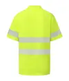 Polo alta visibilità con colletto alla coreana e zip (HVJ230) YOKO