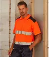 Polo bicolore alta visibilità (HVJ220) YOKO