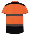 Polo bicolore alta visibilità (HVJ220) YOKO