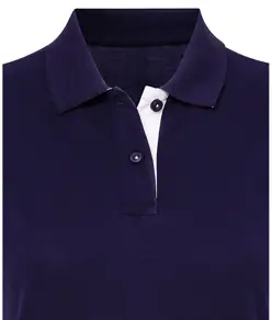 Polo bicolore donna Asquith & Fox