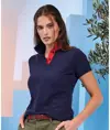 Polo bicolore donna Asquith & Fox
