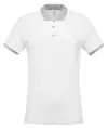 Polo bicolore in piqué Kariban