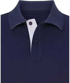 Polo bicolore uomo vestibilità classica Asquith & Fox