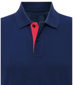 Polo bicolore uomo vestibilità classica Asquith & Fox