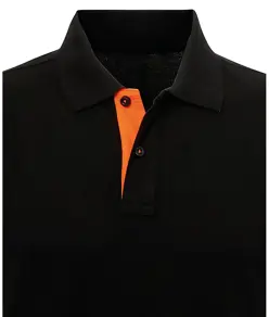 Polo bicolore uomo vestibilità classica Asquith & Fox