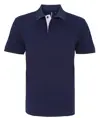 Polo bicolore uomo vestibilità classica Asquith & Fox