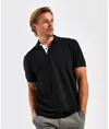 Polo bicolore uomo vestibilità classica Asquith & Fox
