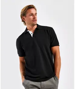 Polo bicolore uomo vestibilità classica Asquith & Fox