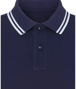 Polo classica con profili a contrasto Asquith & Fox