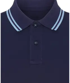 Polo classica con profili a contrasto Asquith & Fox