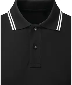 Polo classica con profili a contrasto Asquith & Fox