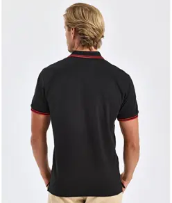 Polo classica con profili a contrasto Asquith & Fox