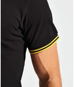 Polo classica con profili a contrasto Asquith & Fox