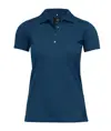 Polo classica da donna Harvard – stretch deluxe Nimbus