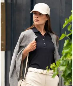 Polo classica da donna Harvard – stretch deluxe Nimbus