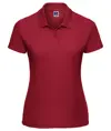 Polo classica da donna in policotone Russell