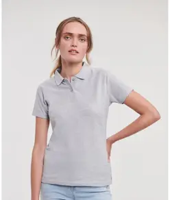 Polo classica da donna in policotone Russell